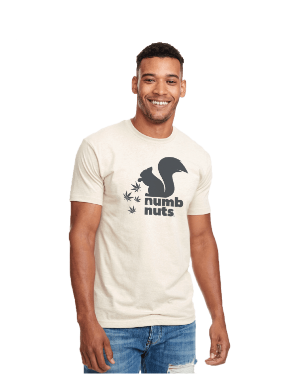 Numb Nuts® Tri-Blend "Squirrel Bae" T-Shirt - Cream