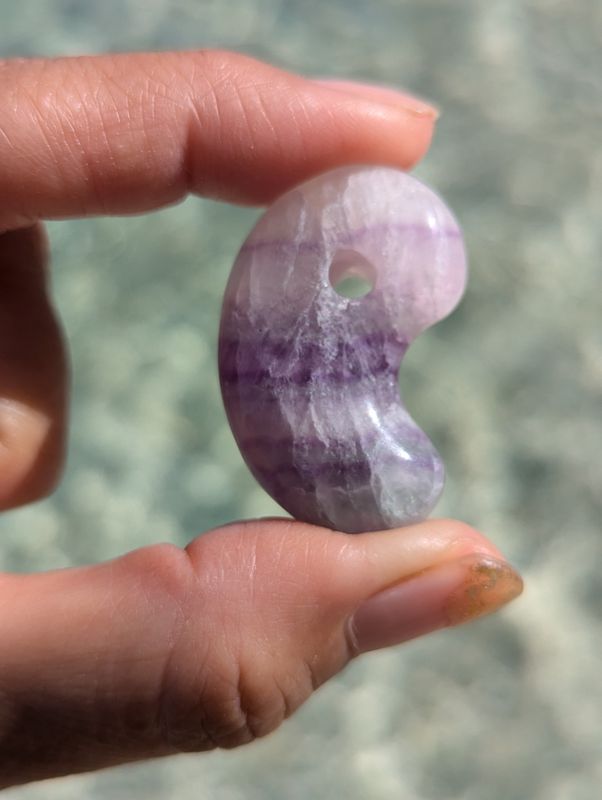 Fluorite Magatama