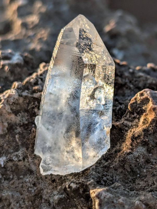 Miyazaki Takachiho Lemurian Quartz Crystal