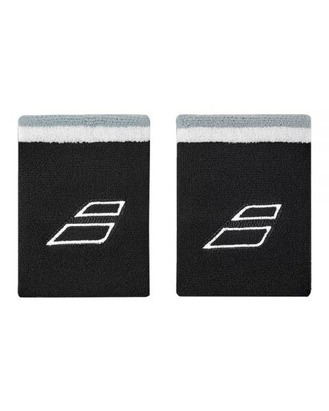 MUÑEQUERA BABOLAT TERRY NEGRO/BLANCO