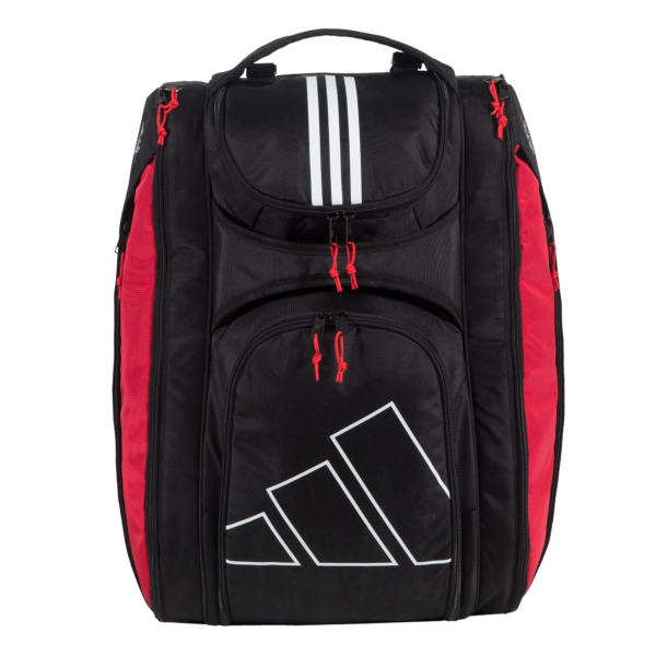 PALETERO ADIDAS MULTIGAME ALE GALAN 2024 NEGRO Y ROJO