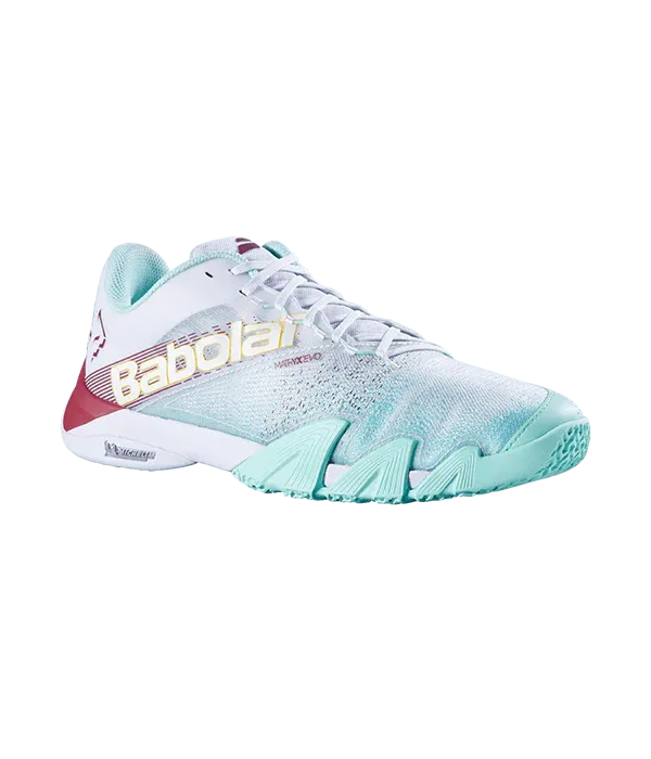 Zapatillas Babolat Jet Premura 2 Blanco/Rojo 2024 Juan Lebrón