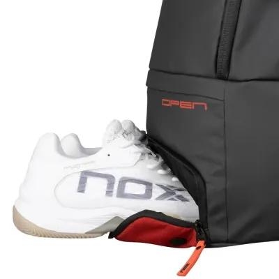 Mochila Nox Open Series Black/Red 2025