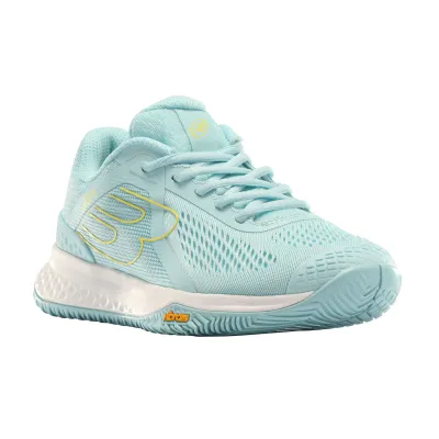 ZAPATILLA BULLPADEL PEARL VIMBRAM VERDE AGUA BEA GONZALEZ 2025