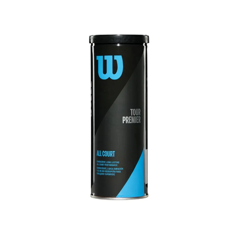 PELOTA DE TENIS WILSON TOUR PREMIER ALL CT 3 BALL CAN