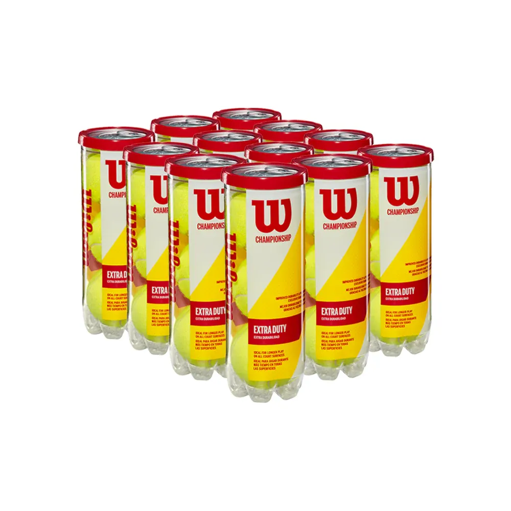 PELOTA DE TENIS WILSON CHAMP XD TBALL X12 TARROS