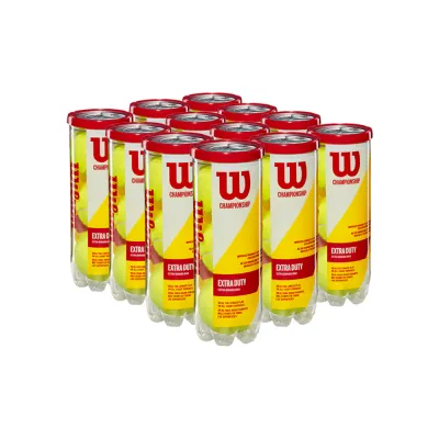 PELOTA DE TENIS WILSON CHAMP XD TBALL X12 TARROS