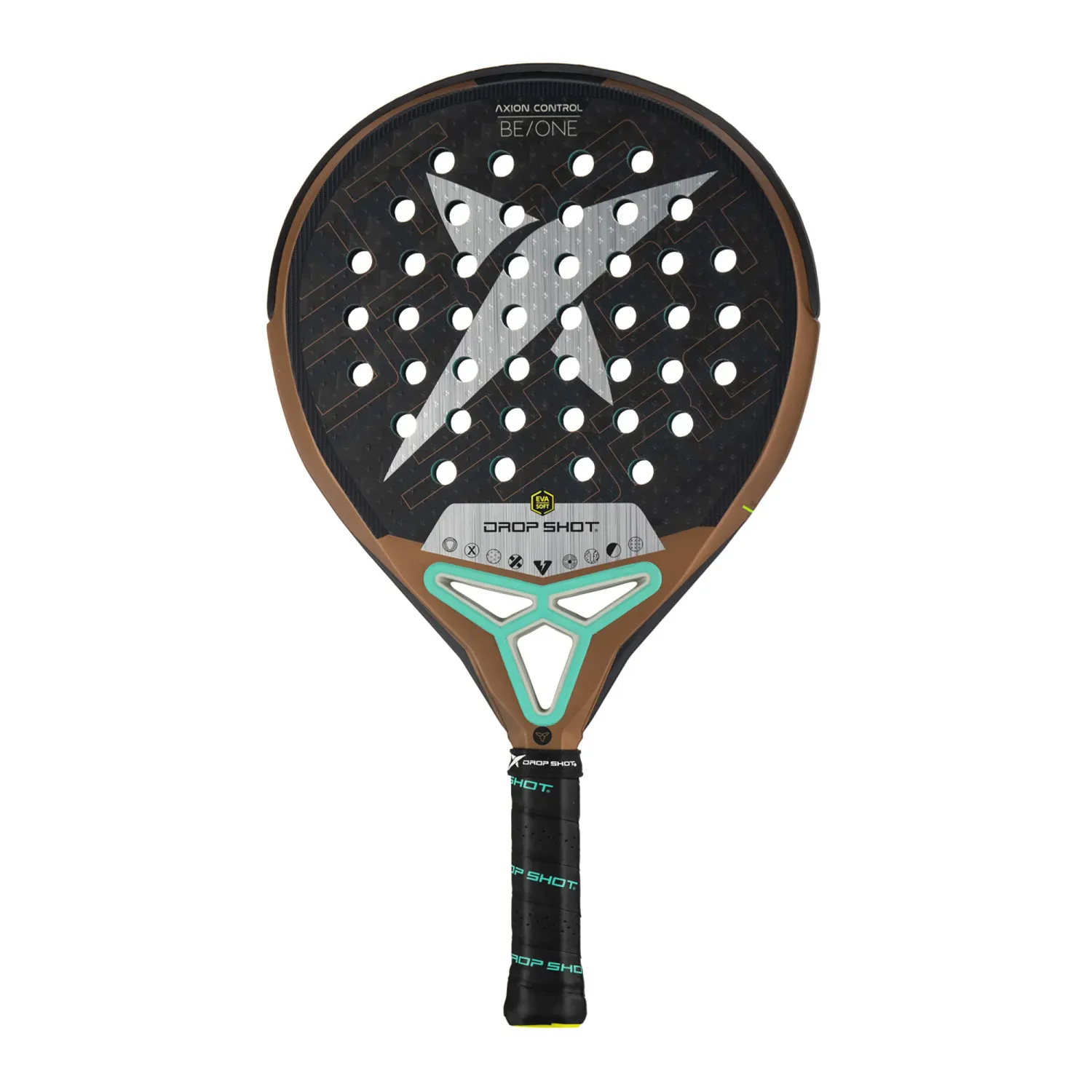 DROP SHOT AXION CONTROL 2024 JON SANZ + FUNDA + PROTECTOR + GRIP
