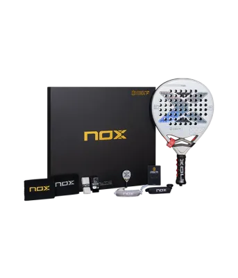 Pack Nox AT10 Genius 12K Limited Edition 2025 Premier Padel Dubai P1 + Protector + Grip