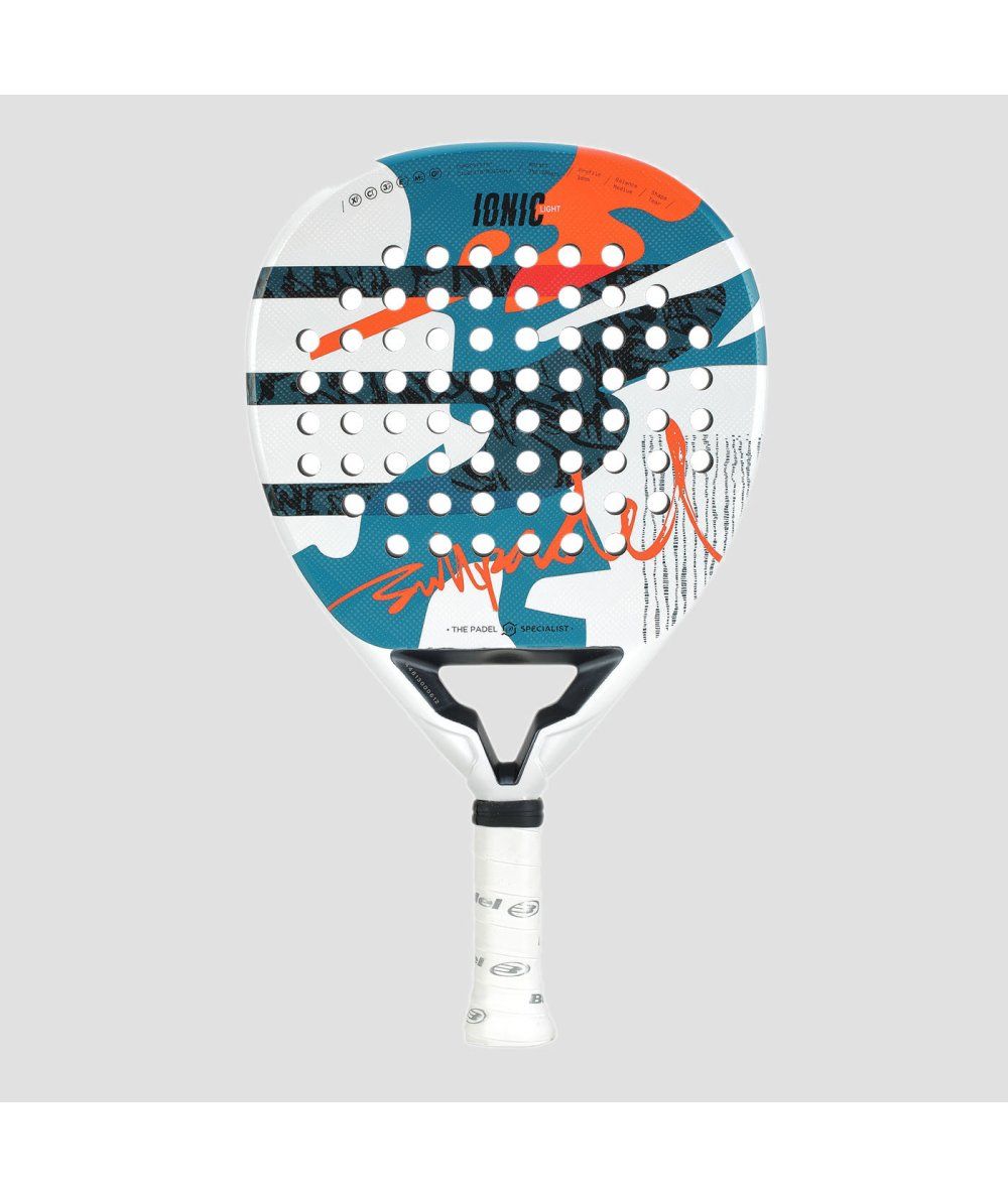 PALA BULLPADEL IONIC LIGHT 2025 ClAUDIA FERNANDEZ + PROTECTOR + GRIP