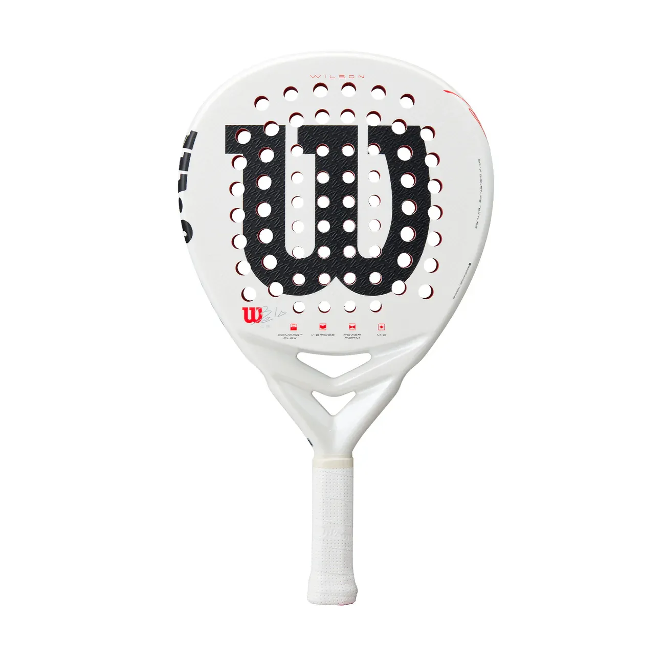 PALA DE PADEL WILSON BELA LS V3 2025 + PROTECTOR + GRIP