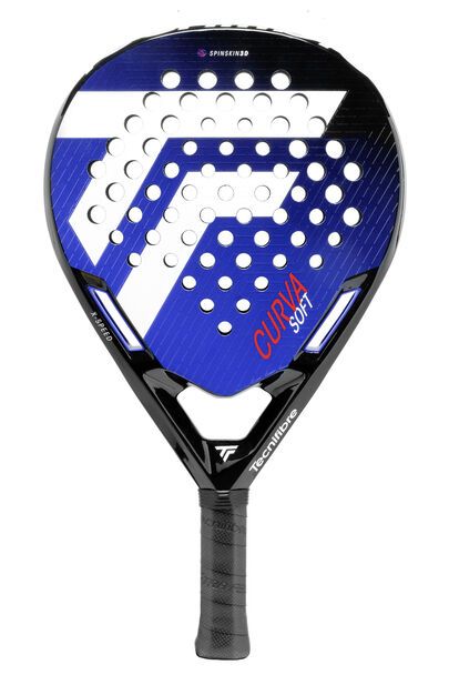Pala Tecnifibre Curva Soft + Protector + Grip