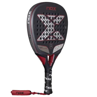 Pala Padel Nox Future Attack 12K Alum NFA Javier Valdés 2025 + Funda + Protector + Grip