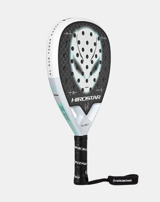 PALA DE PÁDEL HIROSTAR ALÍEN 2025 12 K TOLITO AGUIRRE + PROTECTOR + GRIP