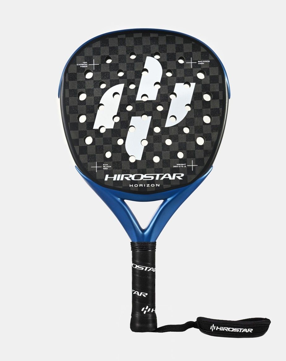PALA DE PADEL HIROSTAR HORIZON 2025 + FUNDA + PROTECTOR + GRIP