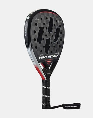 PALA DE PÁDEL HIROSTAR BLACKSTONE 2025 + FUNDA + PROTECTOR + GRIP