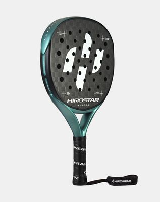 PALA DE PADEL HIROSTAR AURORA 2025 + FUNDA + PROTECTOR + GRIP
