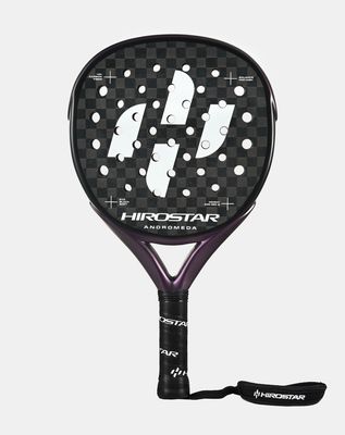 PALA DE PADEL HIROSTAR ANDROMEDA 2025 + FUNDA + PROTECTOR + GRIP PALA DE PADEL HIROSTAR ANDROMEDA 2025 + FUNDA + PROTECTOR + GRIP