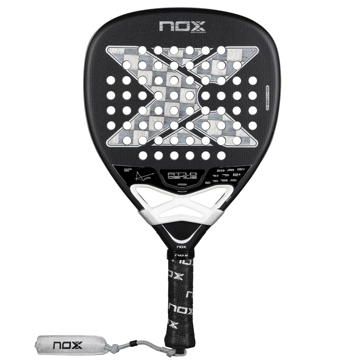 NOX AT10 LUXURY GENIUS ATTACK 18K ALUM 2026 BY AGUSTÍN TAPIA + FUNDA + PROTECTOR + GRIP (PREVENTA)
