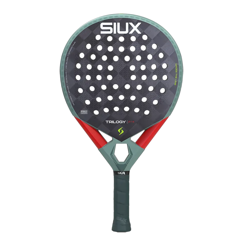 Siux Trilogy pro 2026 Ash Green + Protector + Grip (PREVENTA) Siux Trilogy pro 2026 Ash Green + Protector + Grip (PREVENTA)