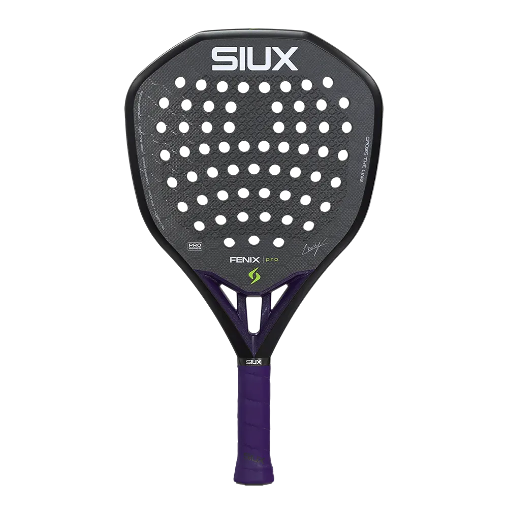 Siux Fenix Pro 2026 Black + Protector + Grip (PREVENTA) Siux Fenix Pro 2026 Black + Protector + Grip (PREVENTA)