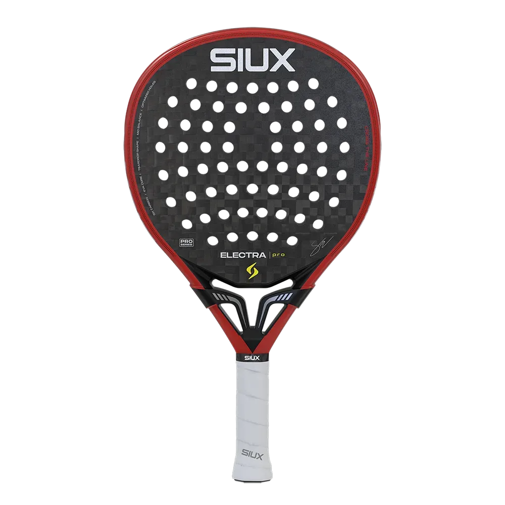 Siux Electra Pro 2026 Fire Red + Protector + Grip (PREVENTA) Siux Electra Pro 2026 Fire Red + Protector + Grip (PREVENTA)