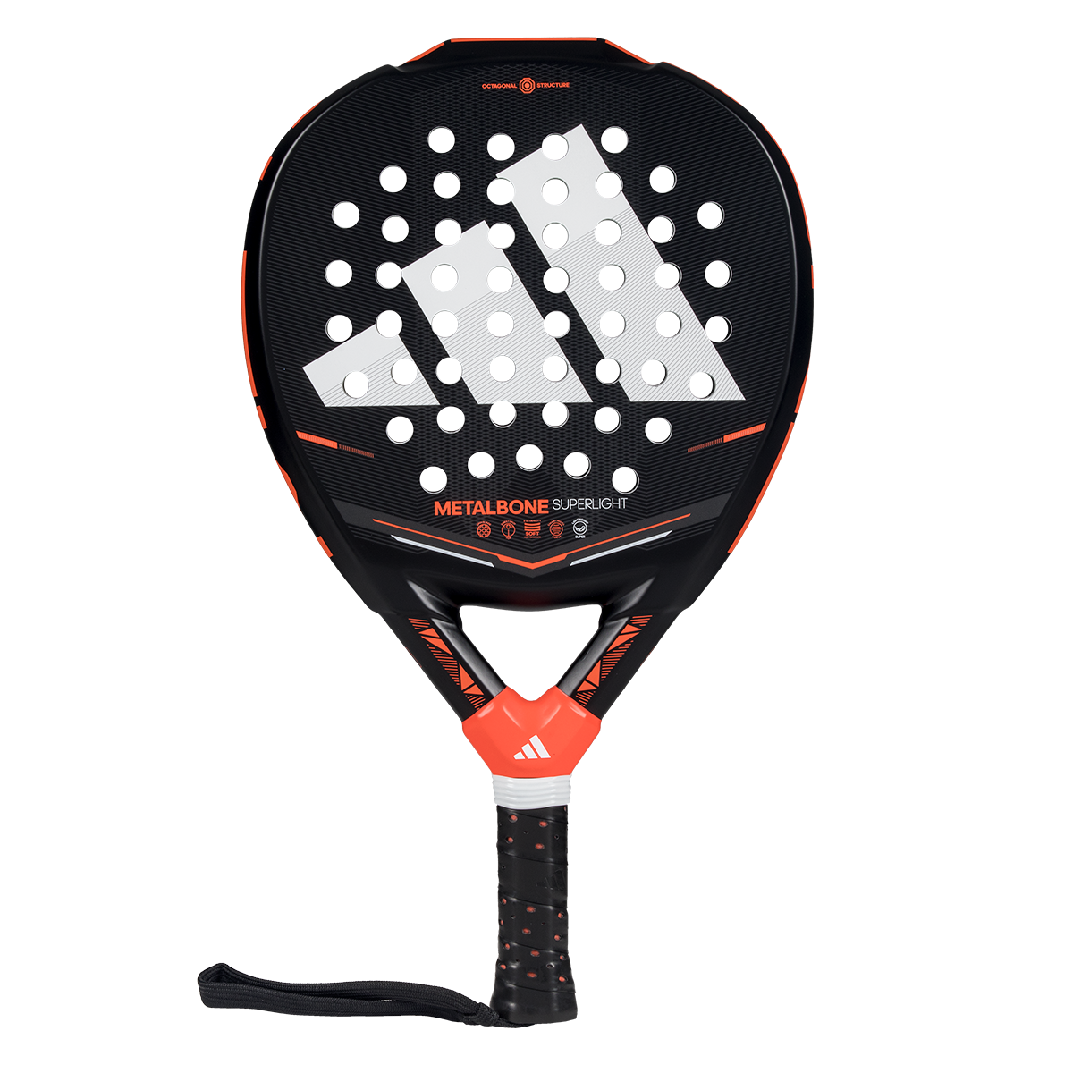 Adidas Metalbone Superlight 3.5 Black Red 2026 + Morral + Protector + Grip