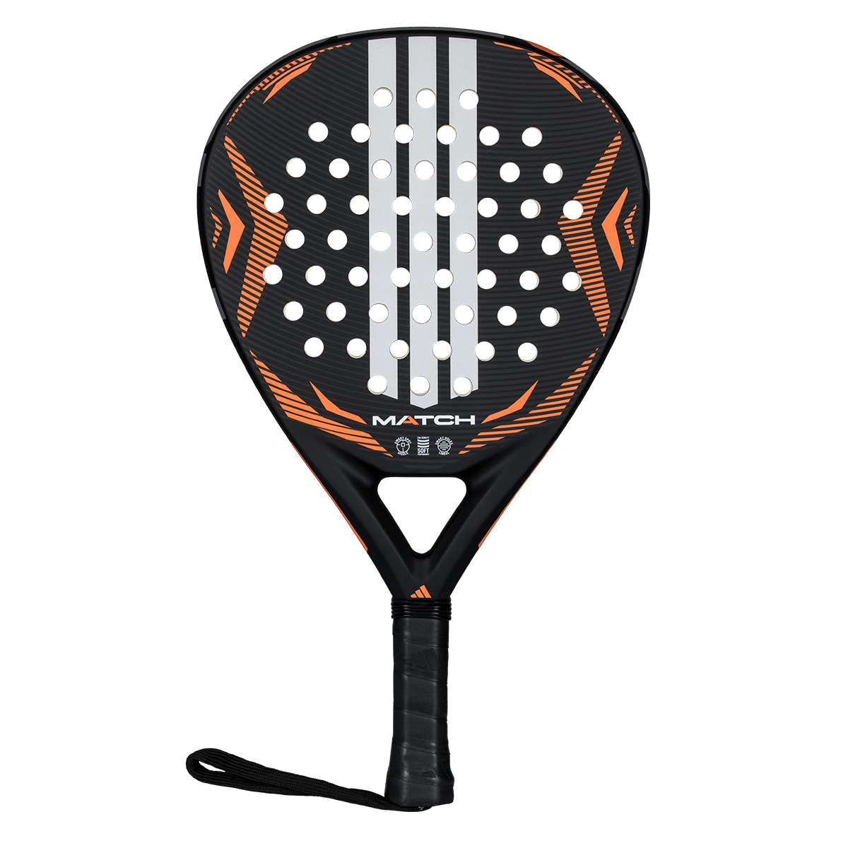Adidas Match 3.5 Black Orange 2026 + Morral + Protector + Grip