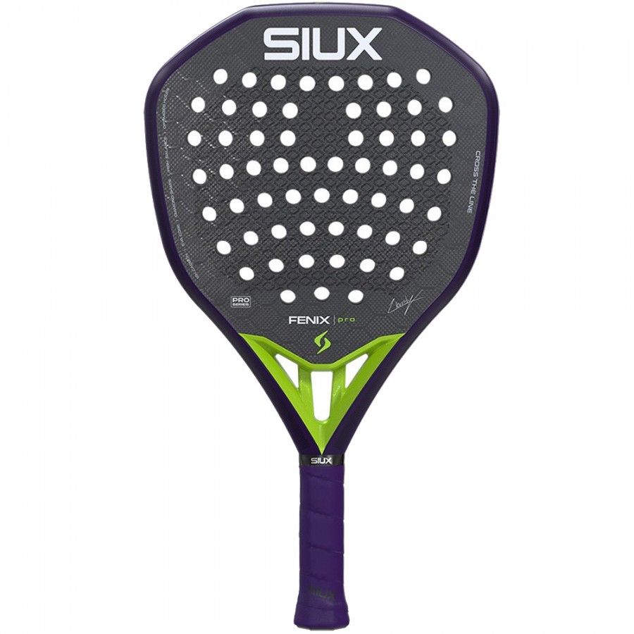 SIUX FENIX PRO GLOW PURPLE 2026 LEO AUGSBURGER + PROTECTOR + GRIP