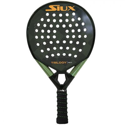 PALA DE PÁDEL SIUX TRILOGY PRO 5 + PROTECTOR + GRIP