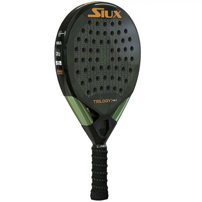 PALA DE PÁDEL SIUX TRILOGY PRO 5 + PROTECTOR + GRIP