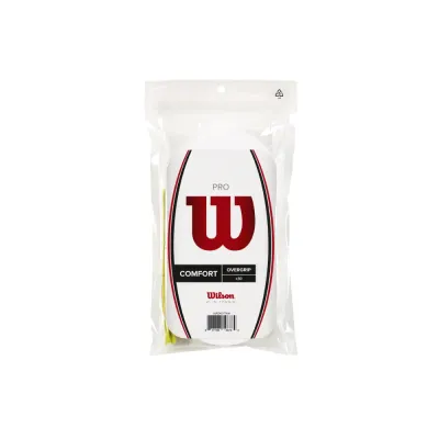PRO OVERGRIP WILSON BLANCO 30 UNIDADES