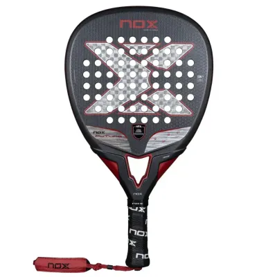 Pala Padel Nox Future Attack 12K Alum NFA Javier Valdés 2025 + Funda + Protector + Grip