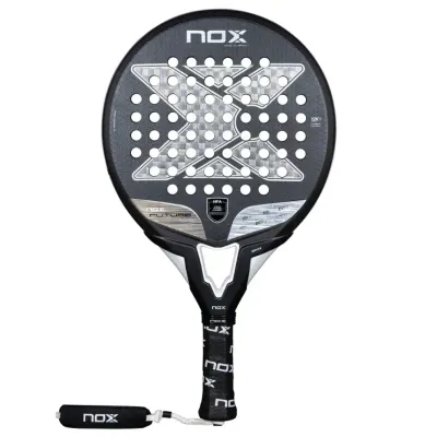 Pala Padel Nox Future Control 12K Alum NFA 2025 + Funda + Protector + Grip