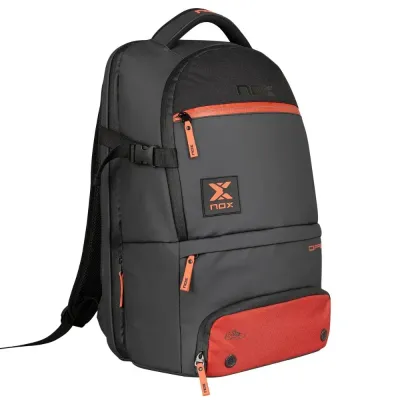 Mochila Nox Open Series Black/Red 2025