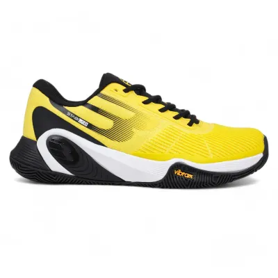 ZAPATILLA BULLPADEL VERTEX VIBRAM 25V AMARILLA JUAN TELLO