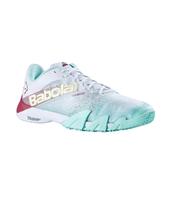 Zapatillas Babolat Jet Premura 2 Blanco/Rojo Juan Lebrón