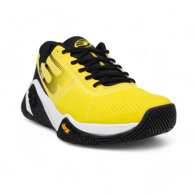 ZAPATILLA BULLPADEL VERTEX VIBRAM 25V AMARILLA JUAN TELLO