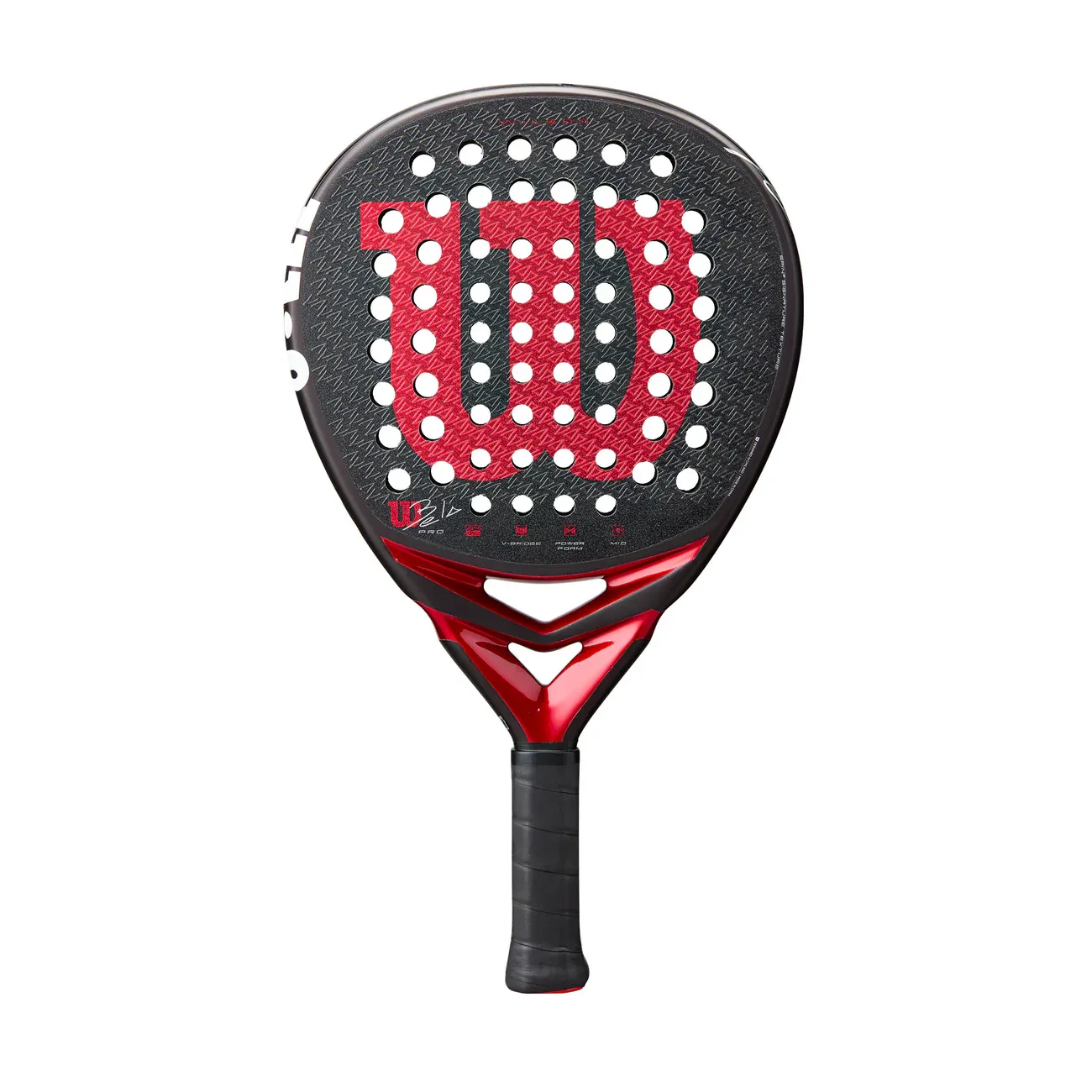 PALA DE PADEL WILSON BELA PRO V3 + PROTECTOR + GRIP