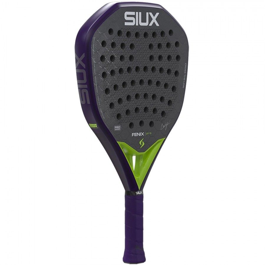 SIUX FENIX PRO GLOW PURPLE 2026 LEO AUGSBURGER + PROTECTOR + GRIP
