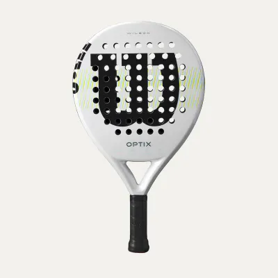 Wilson Optix V1 White Padel 2 + Protector + Grip