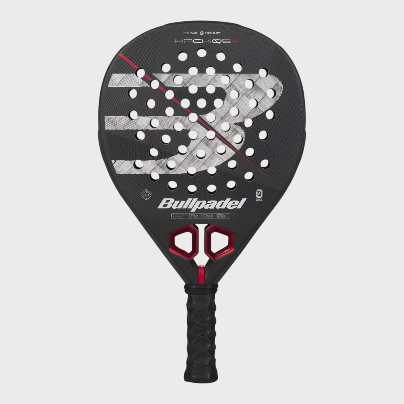 PALA BULLPADEL HACK 05 HYBRID 2027 + Protector + Grip (PREVENTA)