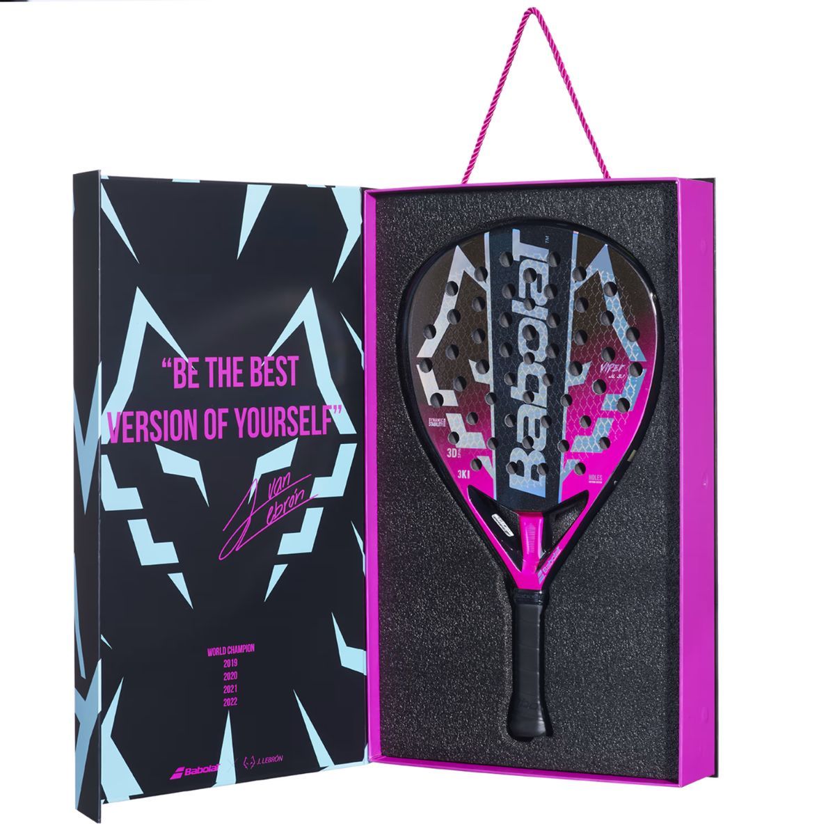 Pala Babolat Viper Juan Lebrón 3.1 2027 + Protector + Grip (PREVENTA EXCLUSIVA)