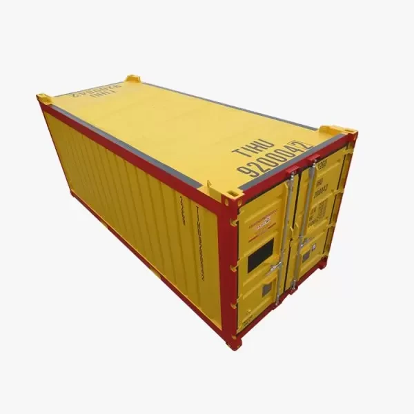 20’ GENERAL PURPOSE DNV SHIPPING CONTAINER ( YELLOW )