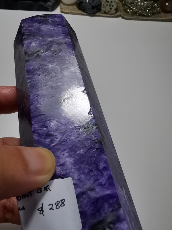Charoite tower (special order)