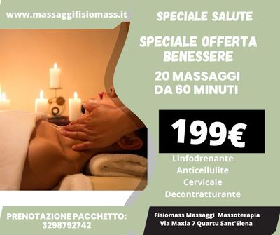 Promo 20 massaggi