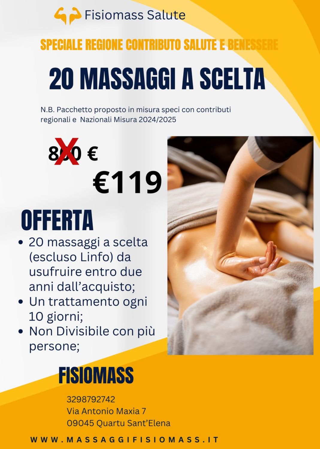 20 massaggi promo della salute