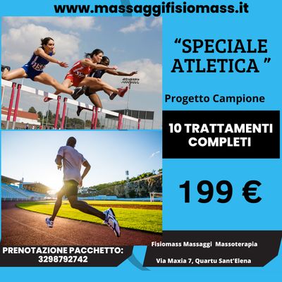 Speciale Atletica Nuovi Clienti 10 trattamenti