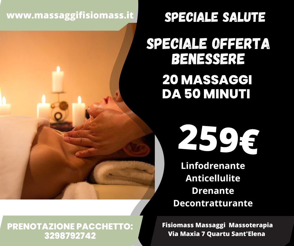 Promo Ultimate sottocosto 20 massaggi