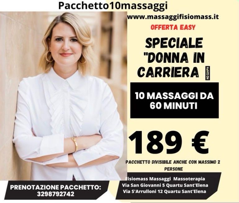Donna in carriera last massage